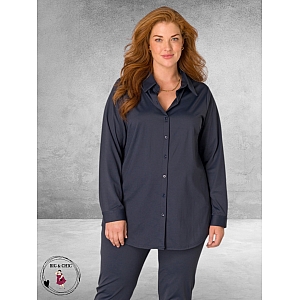 BASE LEVEL Blouse Lara Navy